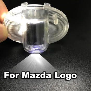 

2pcs For Mazda RX-8 CX-9 Ruiyi 8 6 A8 Door Logo Light LED Emblem Shadow Ghost Projector Welcome Light LED 12V Car Tuning
