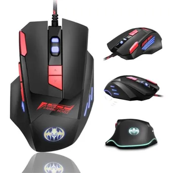 

Wired gaming mouse 2019 new 8D laser 7Levels adjustable CPI For PC Laptop Computer Gamer Silence