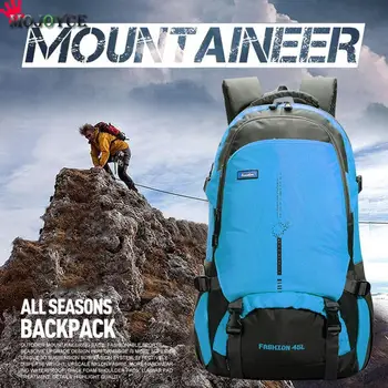 

Hot Sale Travel Bags Women Men Large Capacity Knapsack Nylon Riding Rucksack 45L Climbing Backpacks for Hiking and Travel