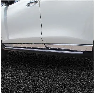 Для Nissan X-Trail T32- нержавеющая сталь хромированный автомобильный корпус боковая дверь формовочная отделка наружные комплекты кузова покрытие автомобильные аксессуары