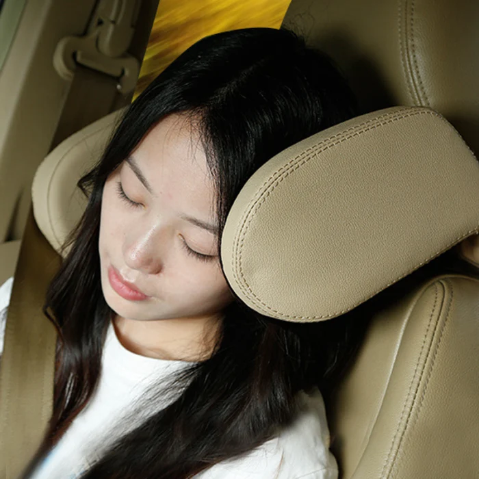 Car Seat Headrest Neck Pillow Shockproof Adjustable Soft for Adults Children F-Best