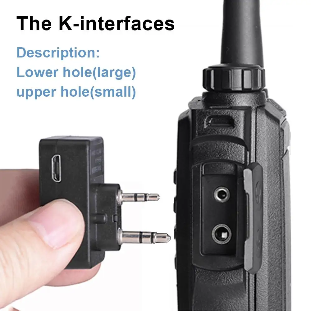 Беспроводная гарнитура Bluetooth Walkie Talkie наушники для Baofeng TYT все K-разъем радиоприемники аксессуары для наушников