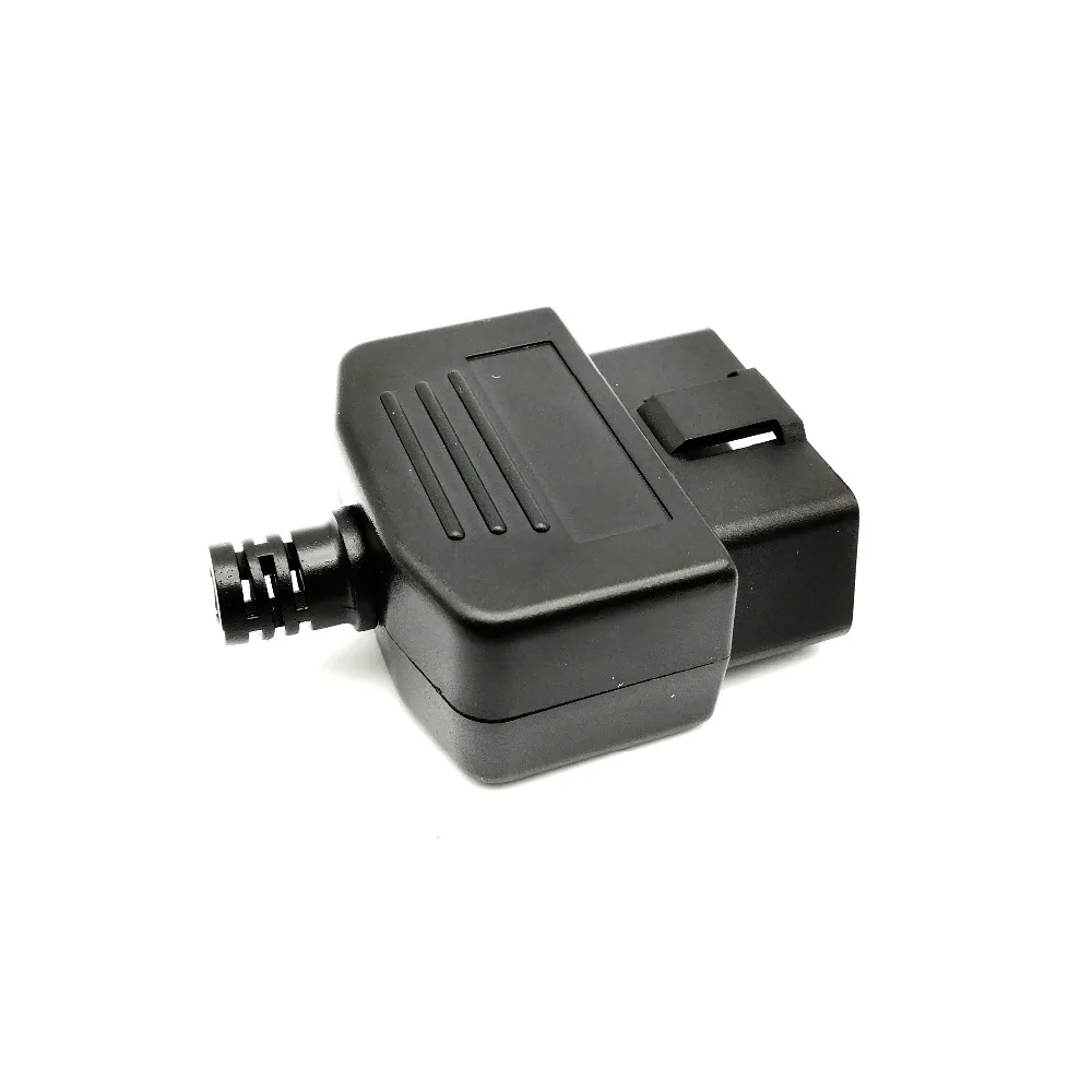 50 шт./лот OBD2 16Pin разъем OBD штекер 180 градусов передача OBD2 адаптер автомобильные аксессуары инструмент