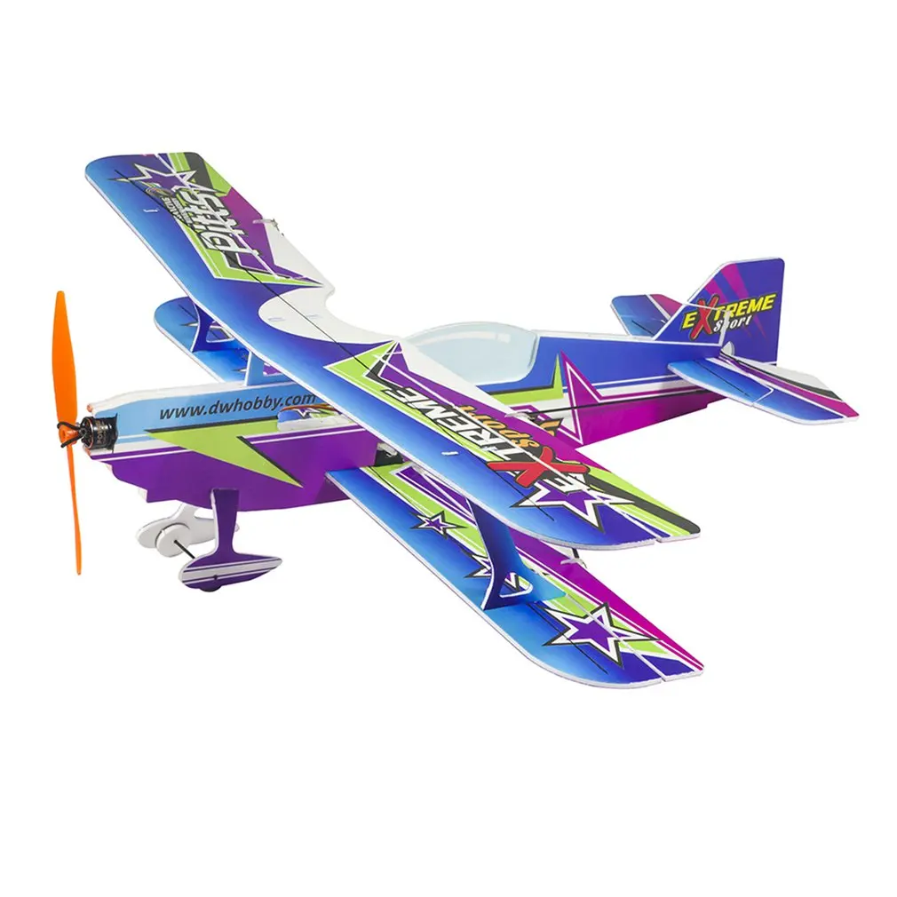 New Micro Indoor PP Foam Sport 3D Biplane 450mm Wingspan Pitts L