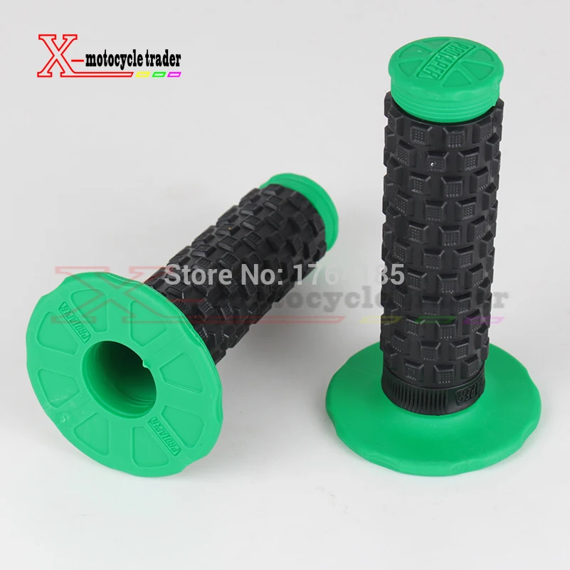 Green New Pro Taper Grip Handle Mx Grip For Dirt Pit Bike Motocross