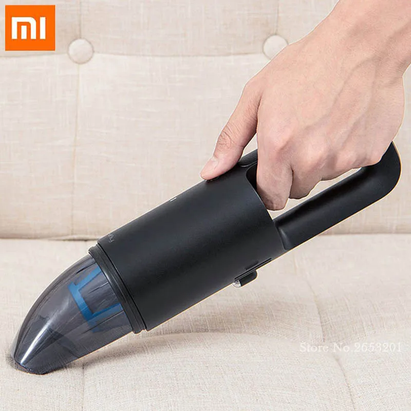 XIAOMI MIjia COCLEAN портативный автомобильный ручной пылесос Быстрая зарядка Мощное всасывание HEPA Очищение умный беспроводной пылесос