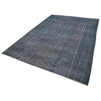 

229x318 Cm Blue Handmade Overdyed Rug-7x10 Ft