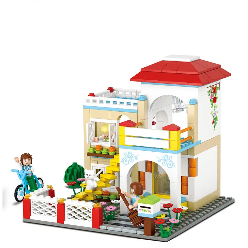 

Legoingly Friends Pink Dream Series Sunshine Model Building Blocks Sets Bricks Educational Toys for Children