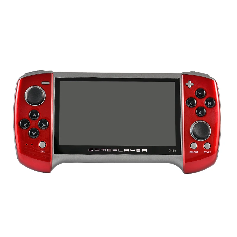 5.1 Inch Handheld Portable Game Console X19s Dual Joystick 8GB Preloaded 1000 Games Support TV Out Video Game Camera Machine 