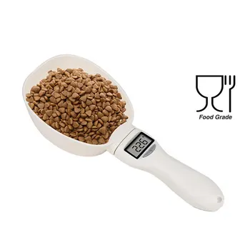 

Electronic Pet Food Measuring Spoon with LCD Display Precise Food Scoop Cup for cats and dogs