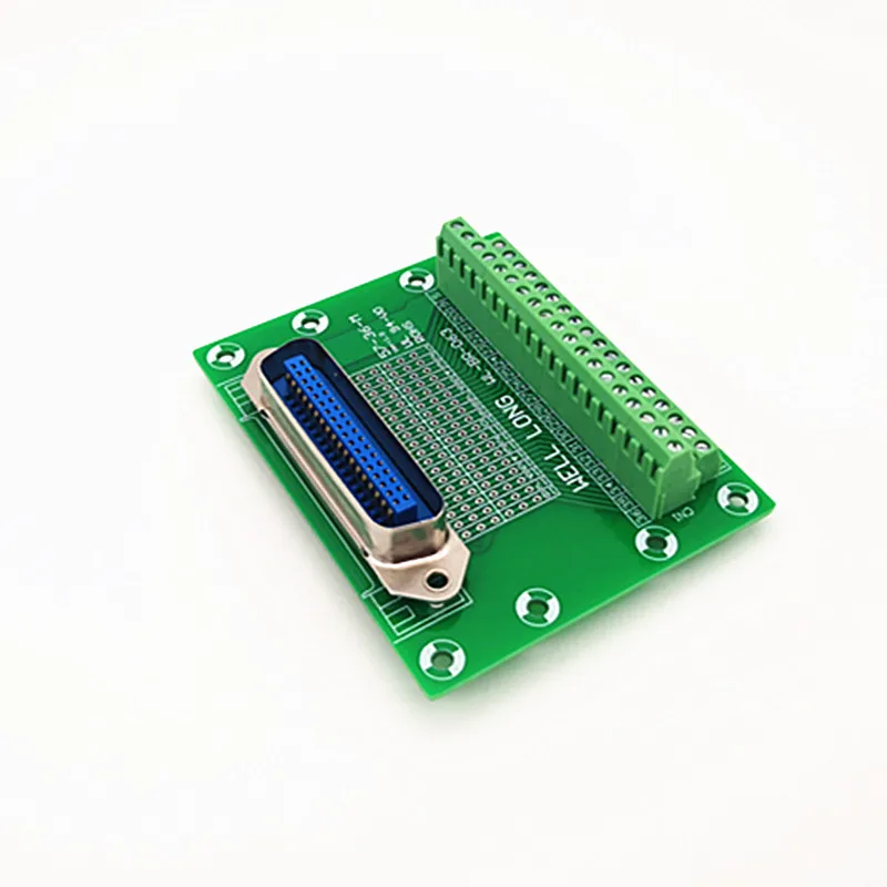 57 серия 36-Pin 0,08" вертикальный вставной гнездовой разъем Breakout Board