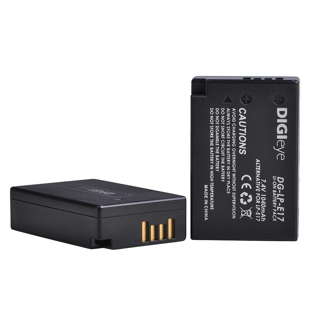 Kit de bateria e carregador para Canon,