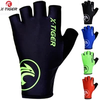 X-Tiger Cycling Gloves Outdoor Protect MTB Bike Gloves Washable Breathable Polyester Spandex Half Finger Racing Bicycle Gloves 1