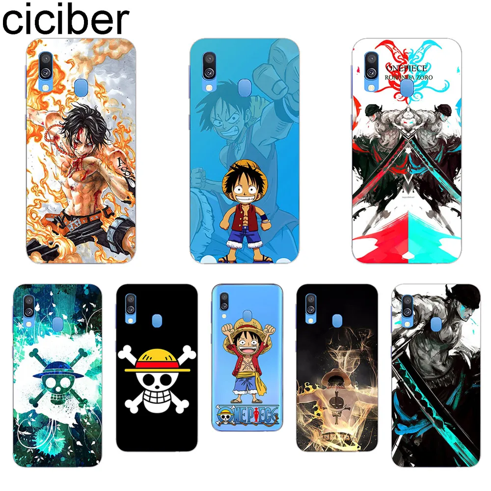 

ciciber ONE PIECE for Samsung A50 A70 A40 Phone Case for Samsung Galaxy A30 A20 A60 A10 A20e A80 Soft Silicone TPU Cover Fundas