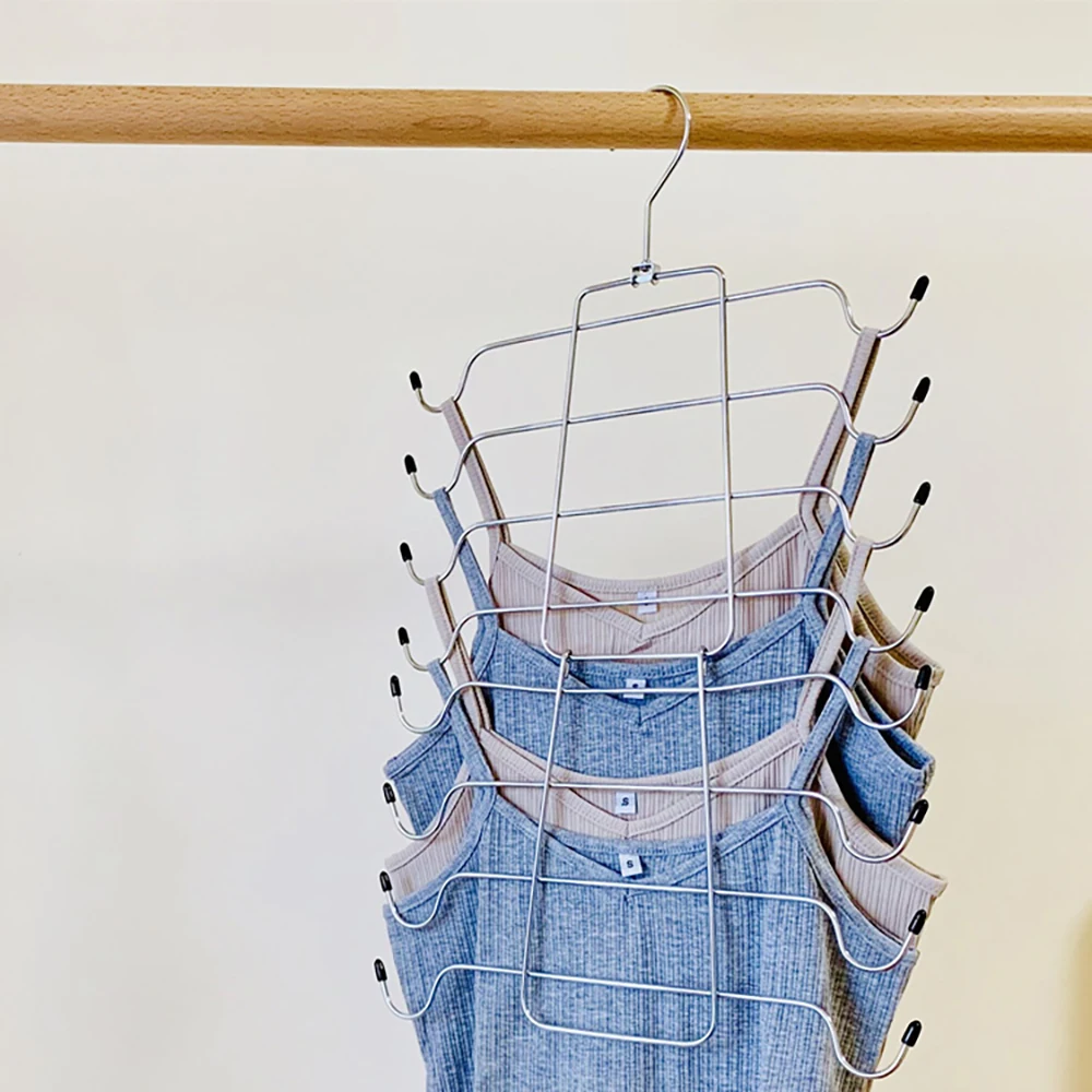 Многослойная Волшебная вешалка для одежды, вешалка для нижнего белья, Складная Сушилка для жилета, многофункциональные вешалки для одежды, вешалки для хранения дома