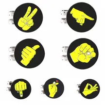 Металлическая магнитная шапочка для гольфа с зажимом для гольфа, метка для гольфа, солнцезащитные очки для гольфа, профессиональные аксессуары для гольфа