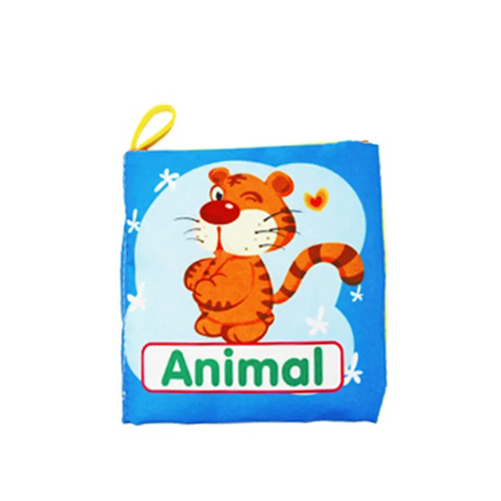 

Soft New Cloth Baby Intelligence Development Learn Picture Cognize Book 9.5