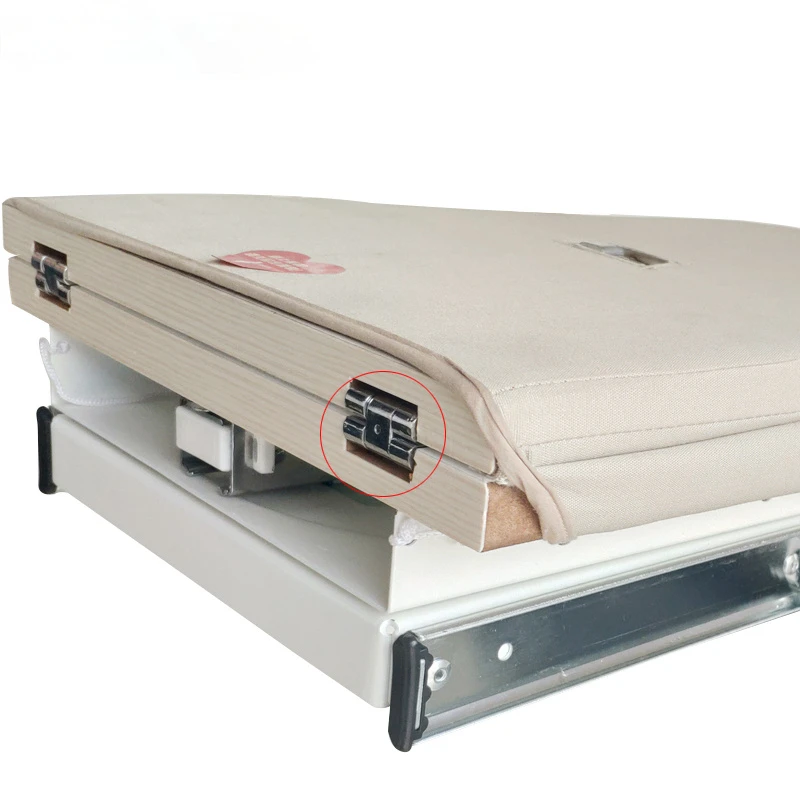180&deg; Rotating Foldable Ironing Board Closet Hiding Push Pull Damping 180 Wardrobe Built-in