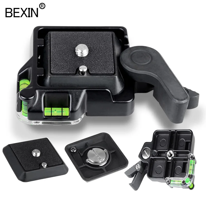 

Mini quick release clamp camera clamp plate set tripod tripod mount adapter photography accessories for tripod dslr camera