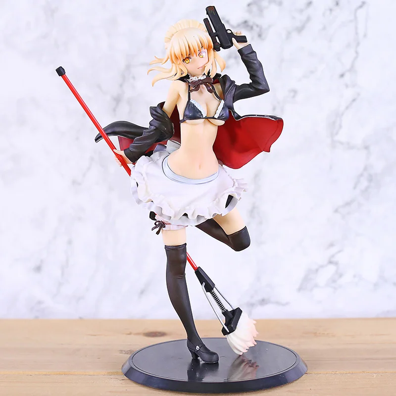 Fate/Stay Night Arutoria Pendoragon Saber ALTER с метлой ПВХ экшн фигурой Коллекционная модель оружия