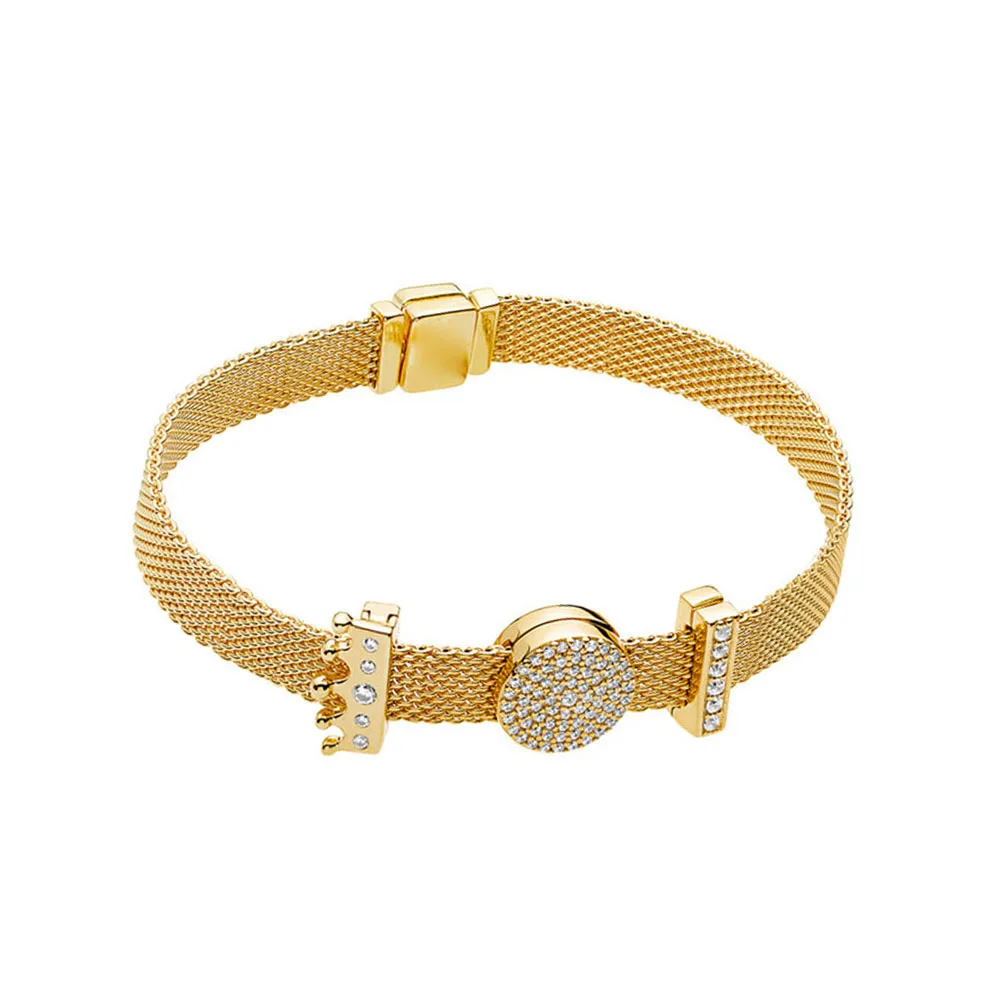 Серебряный 925 Ювелирный очаровательный браслет, модные женские браслеты, год, Рождество, день рождения, День Святого Валентина, сделай сам, ювелирное изделие, подарки