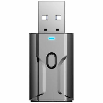 

4 In 1 Plug And Play Dongle Receiver Multifunction Wireless Bluetooth Transmitter Laptop Automatic Pair ABS Audio Adapter Home
