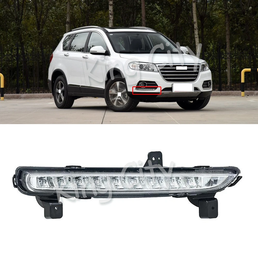 CAPQX для Great Wall Hover Haval H6 sport- дневной ходовой светильник лампа для поворотного сигнала DRL Дневной противотуманный светильник передний бампер