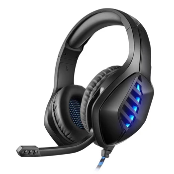 

2020 New J1 Wired headset camouflage computer esports game luminous headset bass for ps4 headset