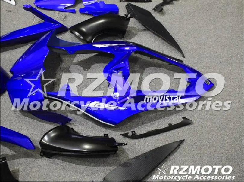 ABS литья под давлением Мотоцикл Обтекатели подходит для Yamaha YZF-1000-R1 2007 2008 07 08 обтекатель кузова набор на заказ белый синий