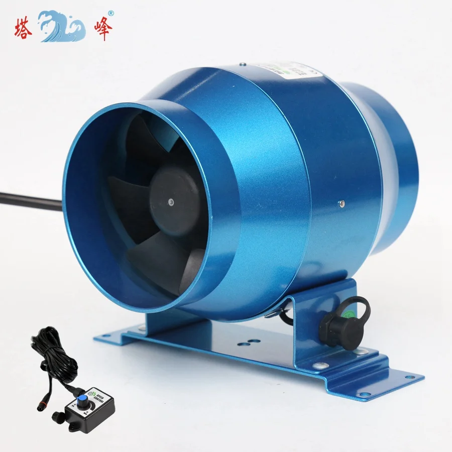 200mm diameter rpm control duct fan 8 inch quiet exhaust ventilation fan axial fan window airflow air ventilator pipe speed control mixed flow inline fan circular 4 inch pipe high speed quiet exhaust ventilation fan duct fan