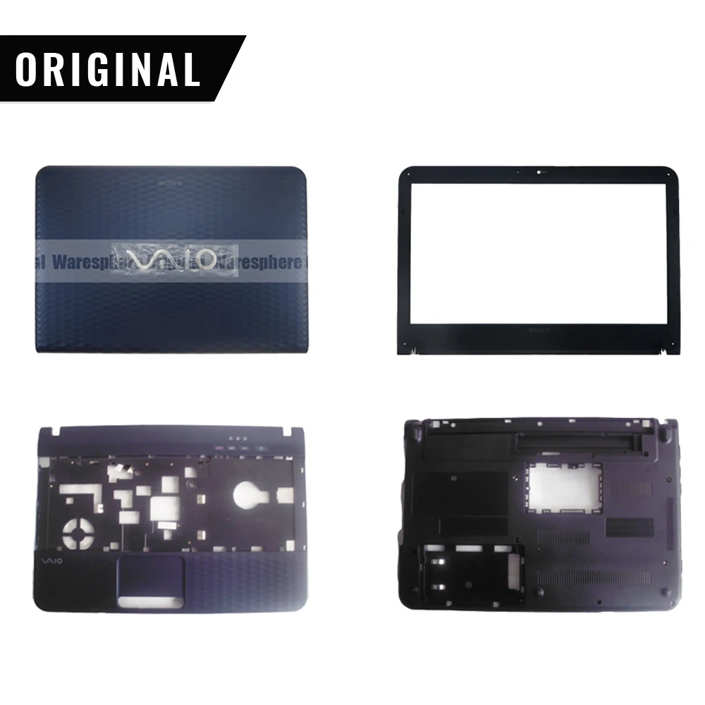 Новый оригинальный для Sony Vaio VPCEG LCD задняя крышка чехол 60.4m814.014/передняя рамка