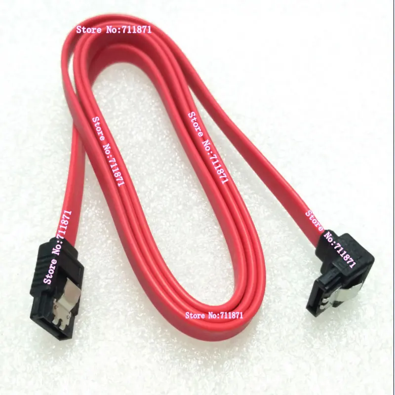 

Кабель SATA 100 см из чистой меди с изгибом на 90 градусов, линия кабеля 3,0 SATA версии 3,0, линейный кабель с разъемом «штырь-штырь» 3,0, 6 Гбит/с, линейный кабель SATA