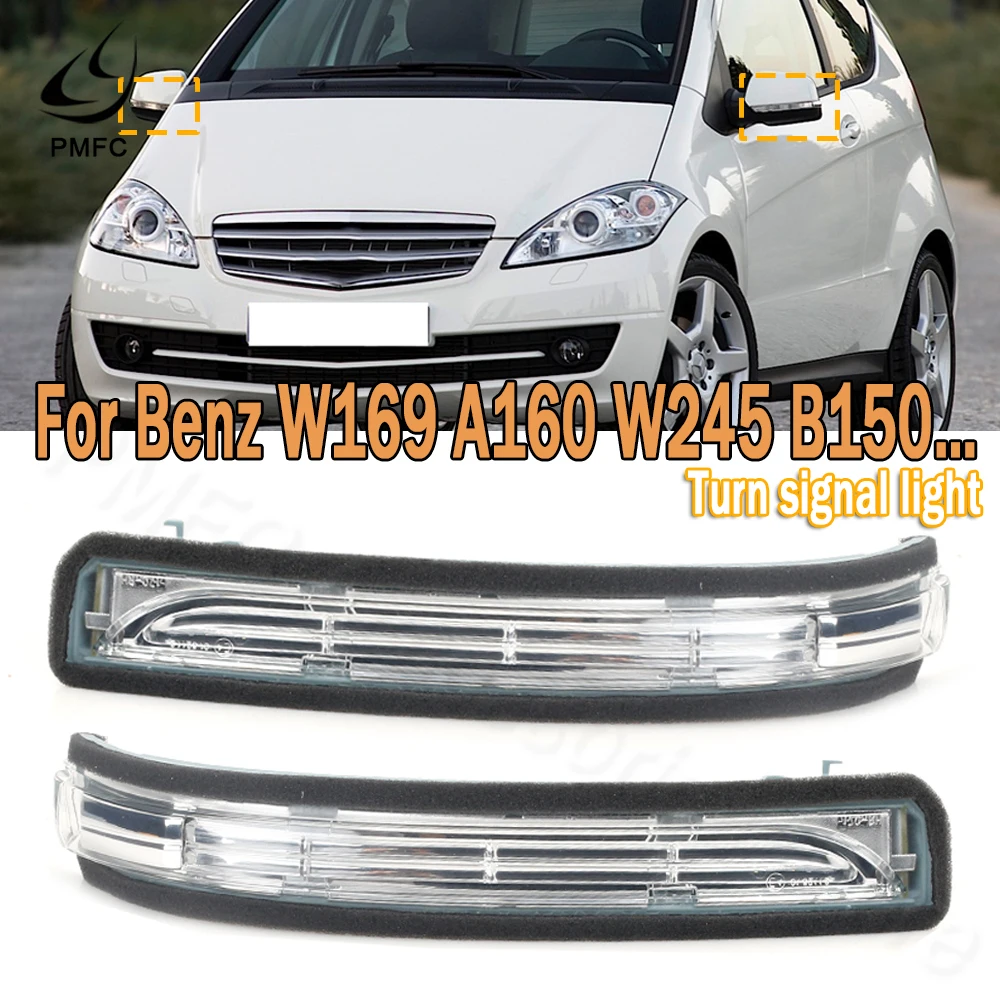 PMFCLedSideMirrorTurnSignalLightCarBlinkerRearViewLightsFor