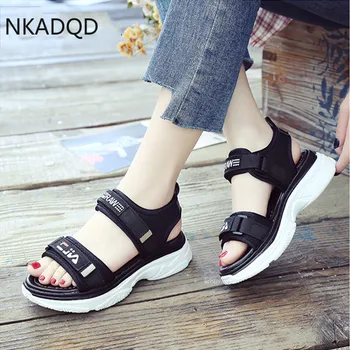 

Fashion Women Sandals Women Summer Platform Sandal Shoes Women Mesh Breathable Comfort Shopping Ladies Walking Shoes Mujer
