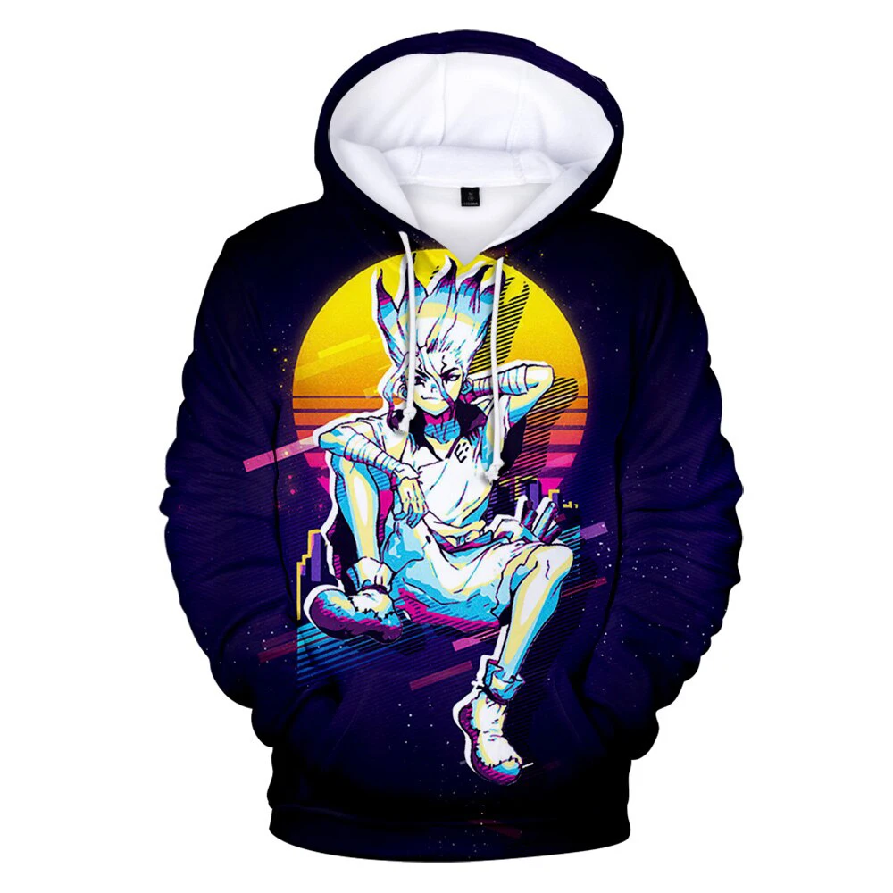 Waliicorners Dr.Stone Hoodie Sweatshirts Pullovers Streetwear Tracksuits Dr.Stone 3D Hoodies Fashion 19 Hcd3d2db2fd0540b8924e269c4342027fI
