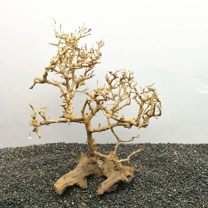 Serbatoio Di Pesce In Legno Driftwood Muschio Naturale Tronco Di Teak Viola Driftwood Acquario Serbatoio Di Pesce Pianta Acquario Decorazione Acquario