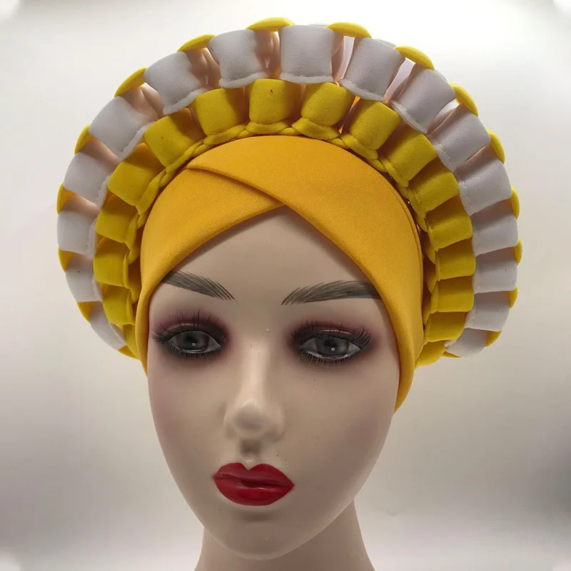 

2021 New Arrival Fashion Style African Women Hijabs African Caps