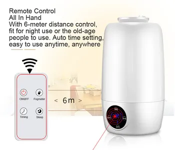 

Humidifier Ultrasonic Aromatherapy DiffuserGrain Ultrasonic Cool Mist Humidifier for Office Home Bedroom Living Room
