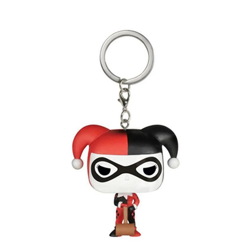 DC Comics Suicide Harley Quinn кукла игрушки фигура брелок с джокером мини фигурки модель
