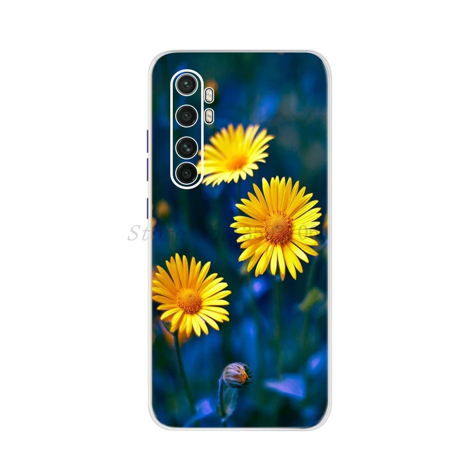 Clear Pattern Soft Silicone Phone Case - Mi Note 10 Lite