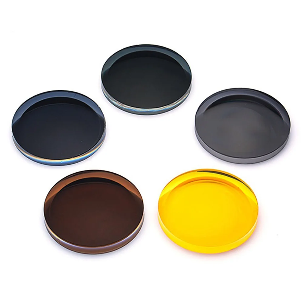 US $44.82 2pcs 156 161 167 Index Multifocal Progressive Sun Glasses Lenses Optical Myopia Hyperopia Prescription Uv400 Glasses Lens