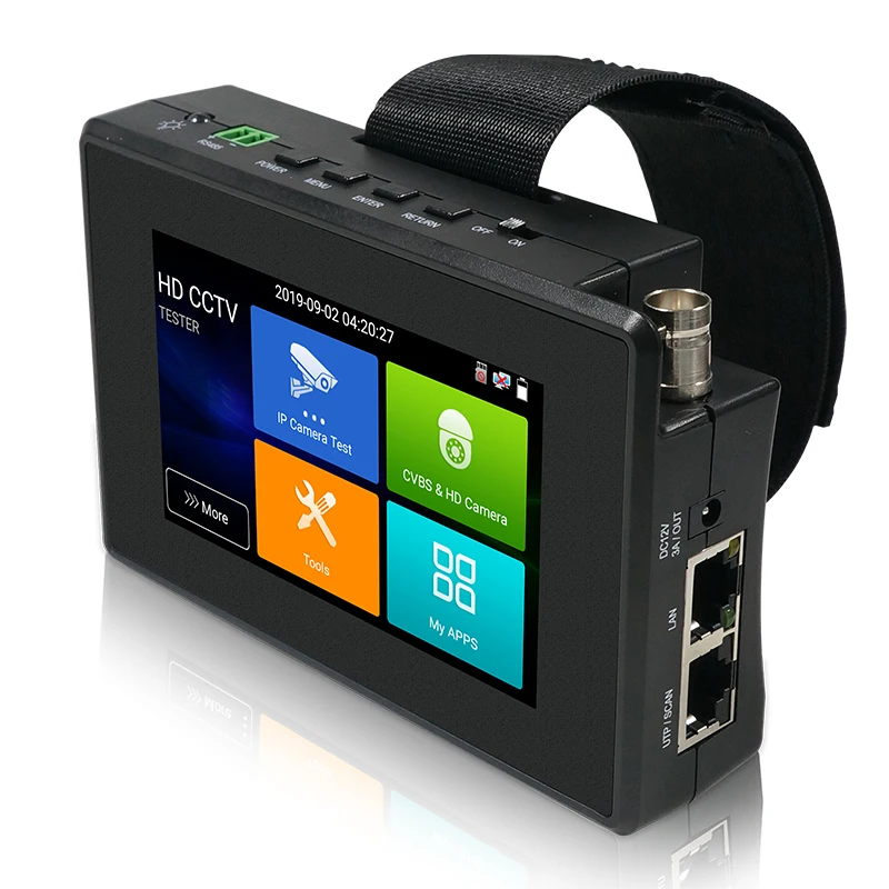 4K CCTV тестер монитор IP камера AHD TVI CVI CVBS IPC с портом POE тестеры 8MP | Безопасность и