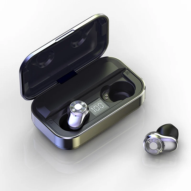 A6 TWS bluetooth наушники, беспроводная гарнитура, Спортивная гарнитура, сенсорные наушники с 3500 мАч зарядным устройством для iPhone, Xiaomi, смартфона
