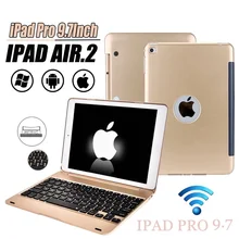 Новое обновление ультра тонкий IPad Pro 9,7 планшетный ПК Bluetooth клавиатура AIR 2 Беспроводная Bluetooth раскладная клавиатура