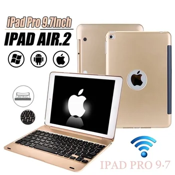 

New Upgrade Ultra Slim IPad Pro 9.7 Tablet PC Bluetooth Keyboard AIR 2 Wireless Bluetooth Flip Keyboard