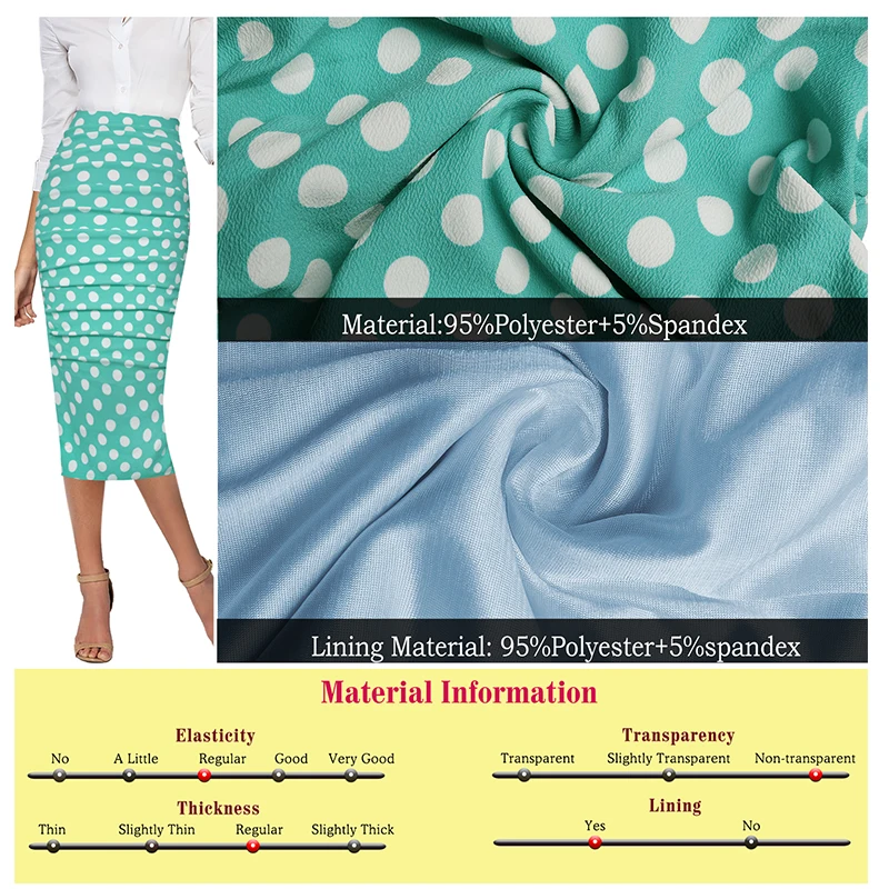 Vfemage Womens Elegant Ruched Ruffle High Waist Leopard Floral Print Slim Casual Work  Party Pencil Midi Mid-calf Skirt  1023