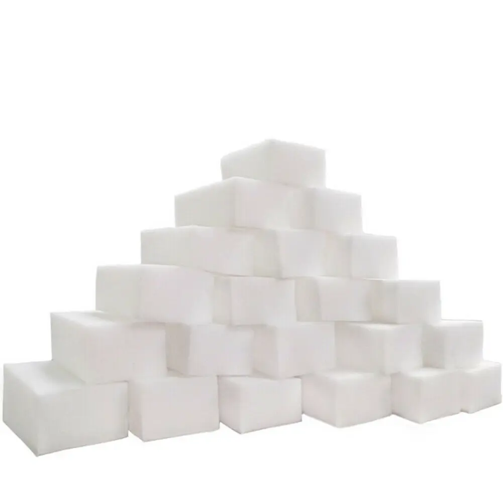 

20x Interior Nano Cleaning Sponge Eraser Cleaner For Car Kitchen Bathroom White