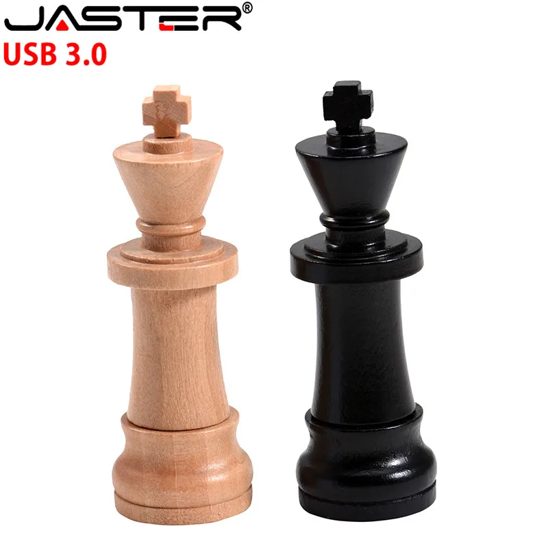 JASTER usb 3,0 стиль деревянные международные шахматы u диск игры шахматы флешки 4 ГБ 8 ГБ 16 ГБ 32 ГБ USB флэш-накопитель