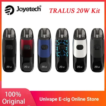 

Original Joyetech TRALUS 20W Pod Kit with 800mAh Battery & 2ml Pod 0.49-inch Screen 0.49inch Screen E-cig Vape Kit Vs Argus Air