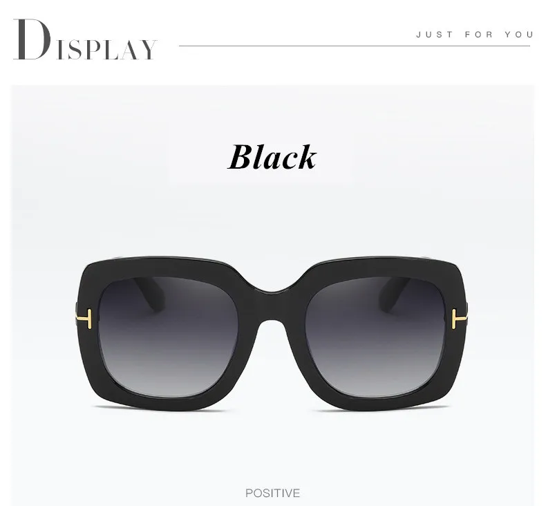 Classic Vintage Plastic Square Sunglasses Fashion Brand Design Women Travel Sunglasses Luxury Men Driving Sunglasses
